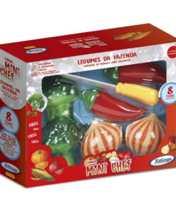 Mini Chef Legumes da Fazenda - Comidinha de Brinquedo