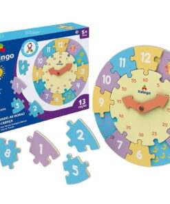 Quebra-Cabeça Relógio Aprendendo as Horas