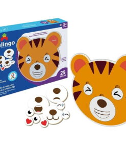 Quebra-Cabeça de Encaixe Expressões