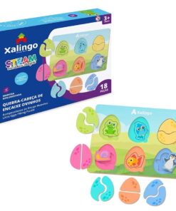 Quebra-Cabeça Encaixe Ovinhos - STEAM