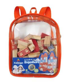Brincando de Engenheiro Minha Mochilinha 100 peças