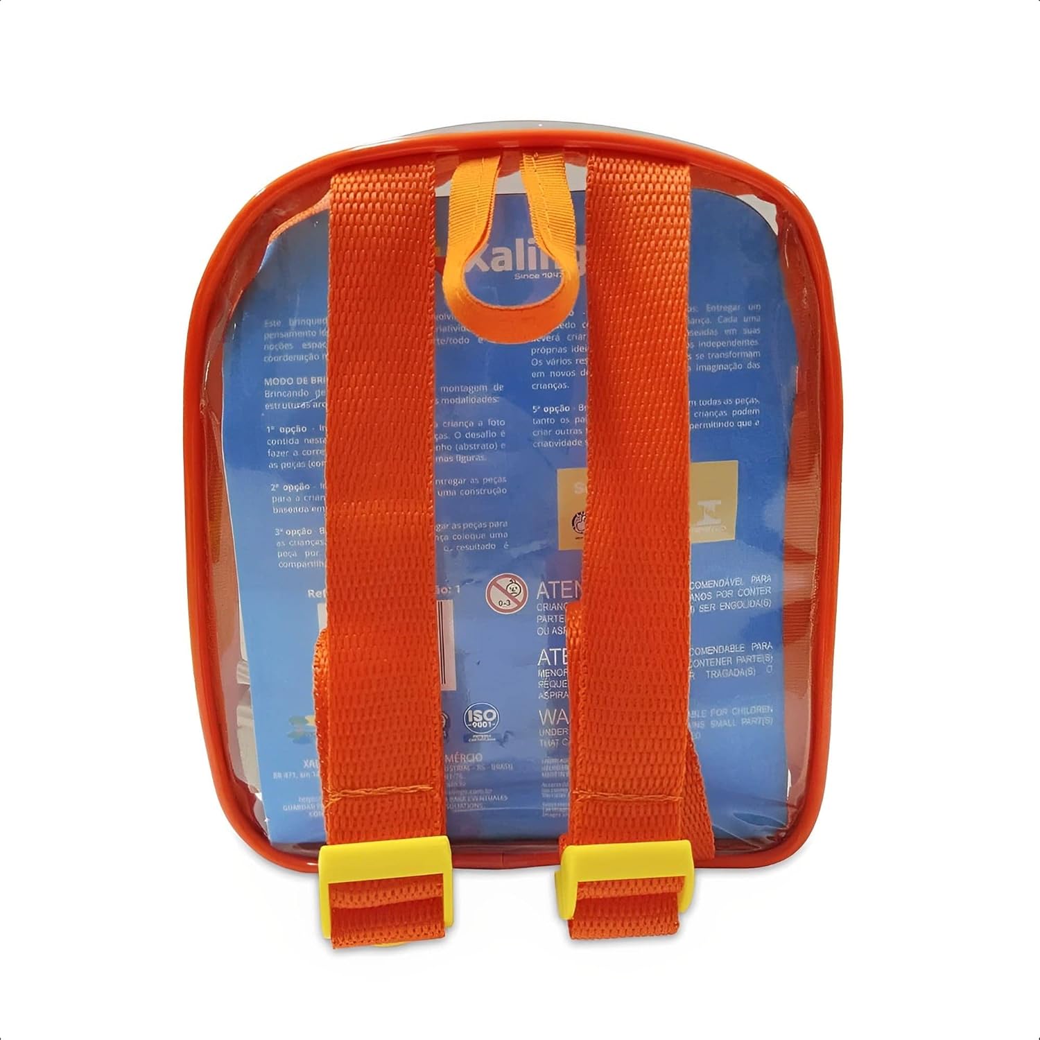 Brincando de Engenheiro Minha Mochilinha 100 peças - Imagem 2