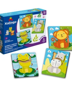 Quebra-Cabeça de Encaixe Baby Bichinhos