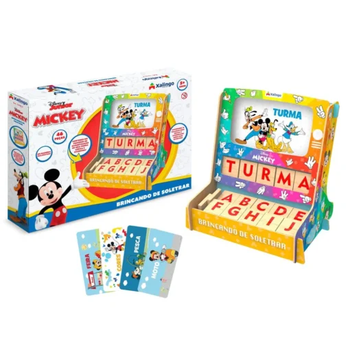 Brincando de Soletrar Mickey Disney