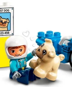 Motocicleta da Polícia Lego Duplo