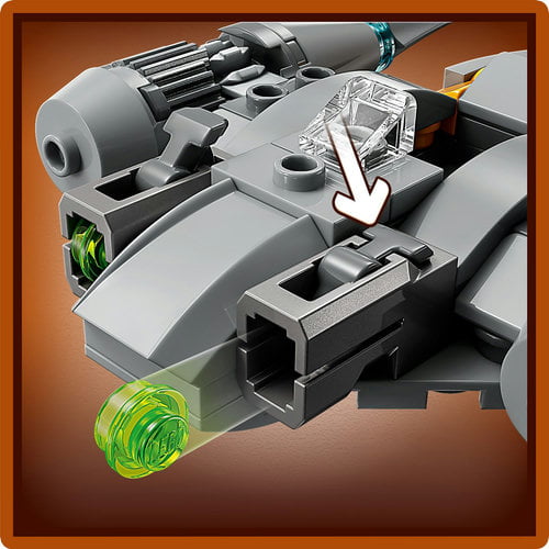 Lego Star Wars - Microfighter Caça Estelar N-1 do Mandaloriano - Imagem 2