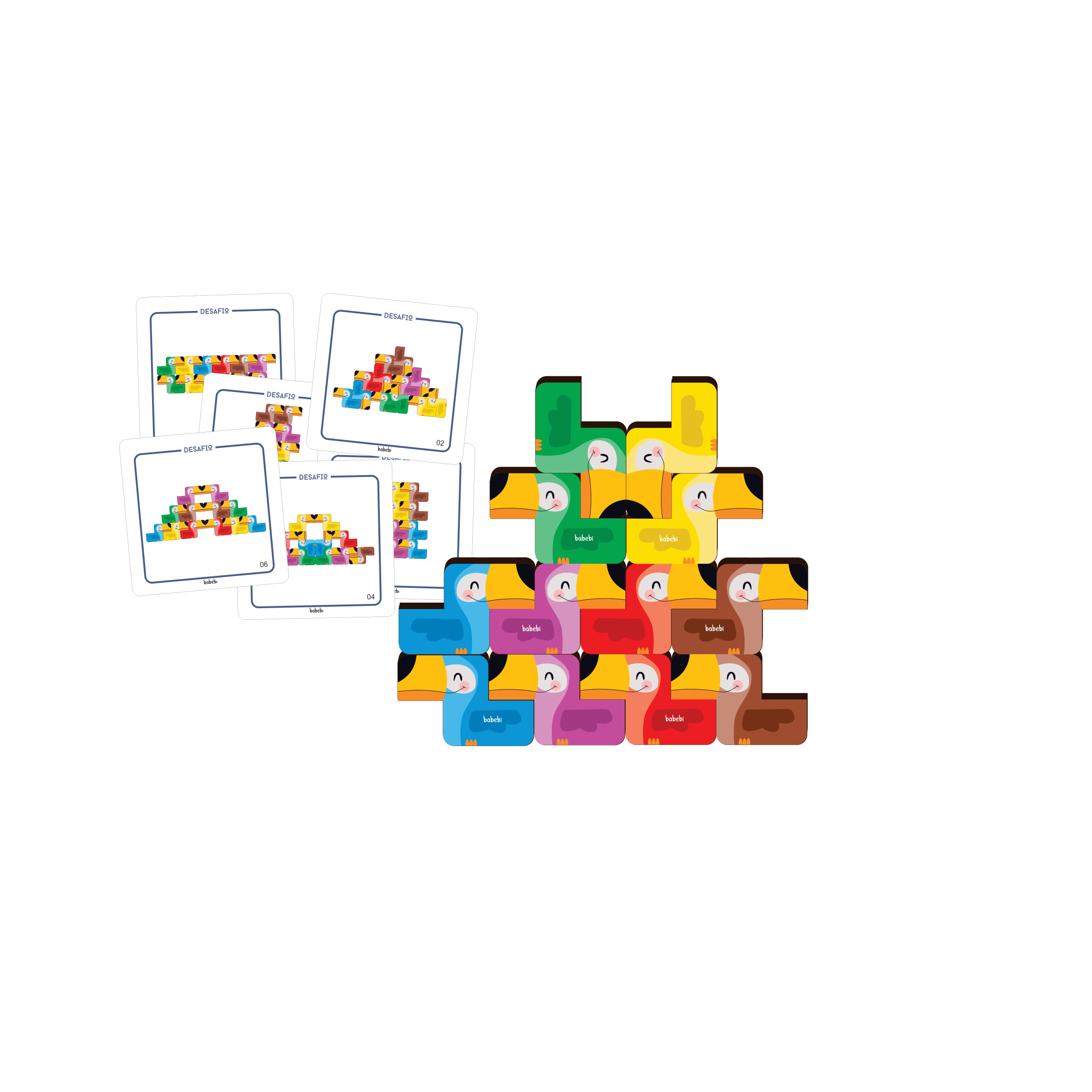 Joguinhos de Bolsa - Empilhe os Tucanos - Imagem 2