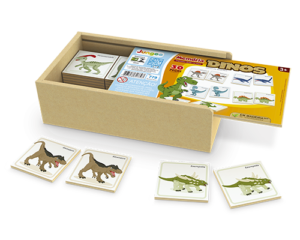 Memória Dinos com Estojo