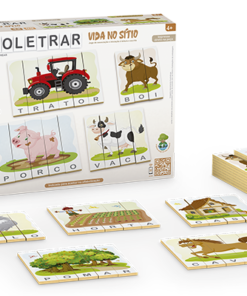 Quebra-Cabeça Soletrar Sítio