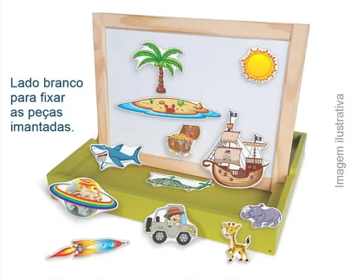 Lousa Magnética Grandes Aventuras