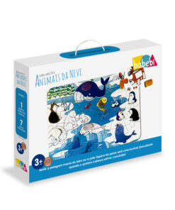 Quebra-Cabeça Tátil Animais da Neve
