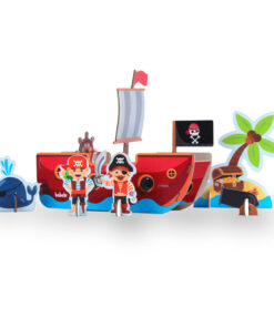 Quebra-Cabeça 3D Piratas