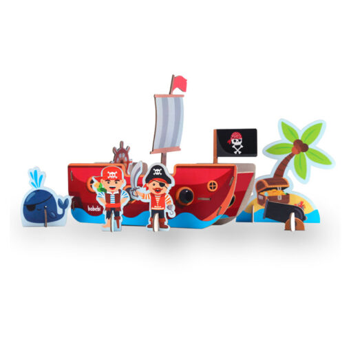 Quebra-Cabeça 3D Piratas