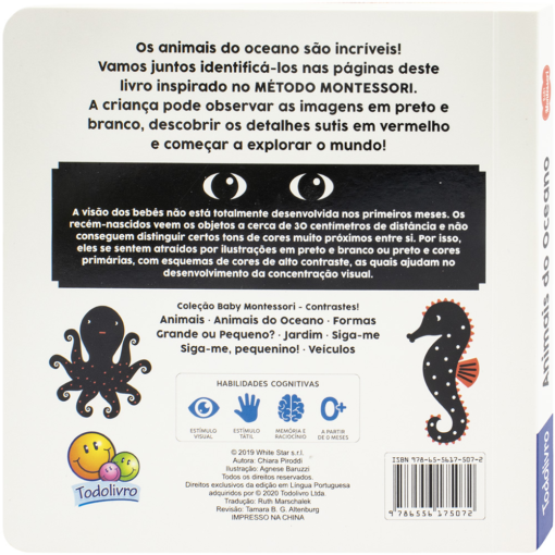 Baby Montessori - Contraste Animais do Oceano - Imagem 5