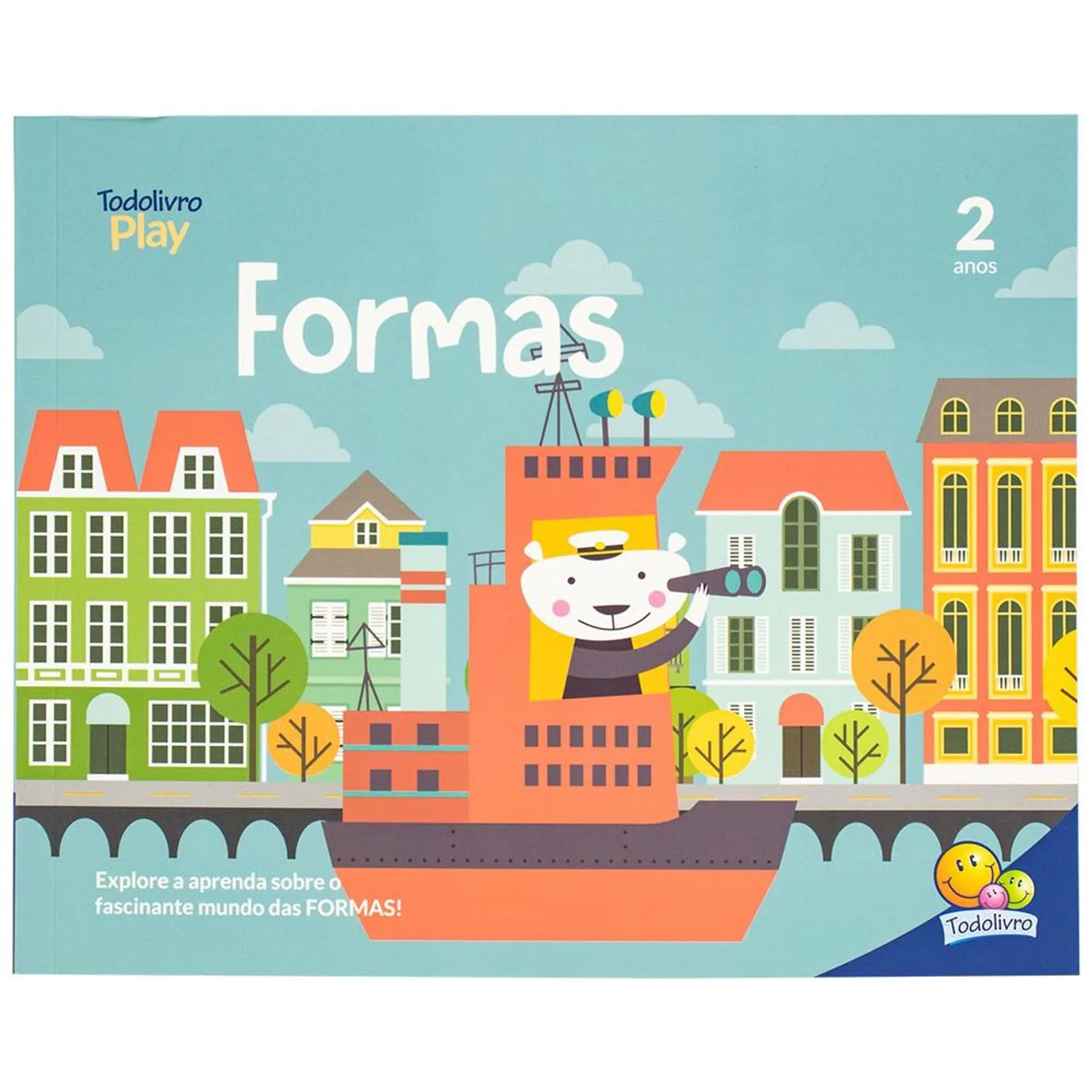 Livro com Quebra-Cabeça de Assimilação - Formas - Imagem 5