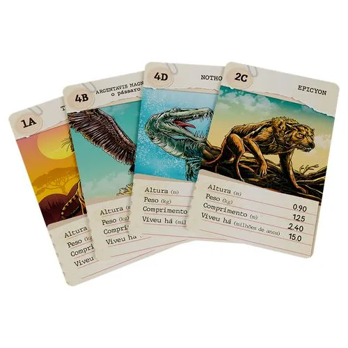 Super Trunfo Feras Extintas - Imagem 2