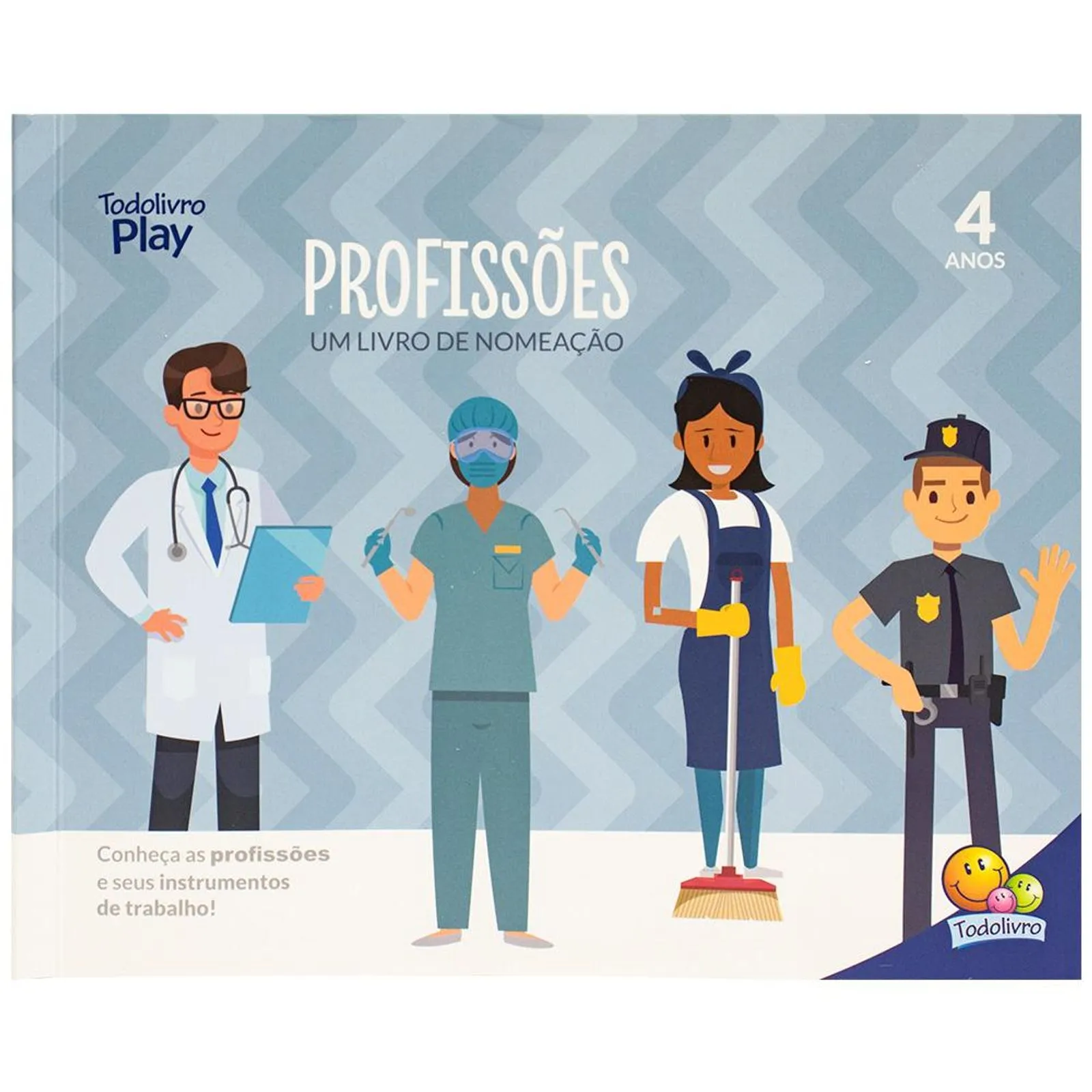 Livro com Jogo da Memória - Profissões - Imagem 4