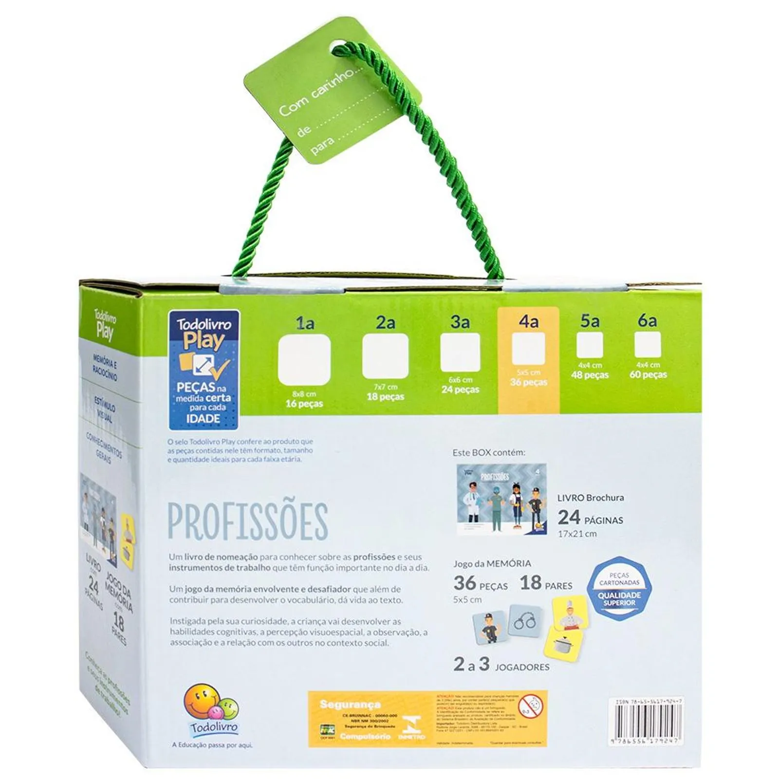 Livro com Jogo da Memória - Profissões - Imagem 5