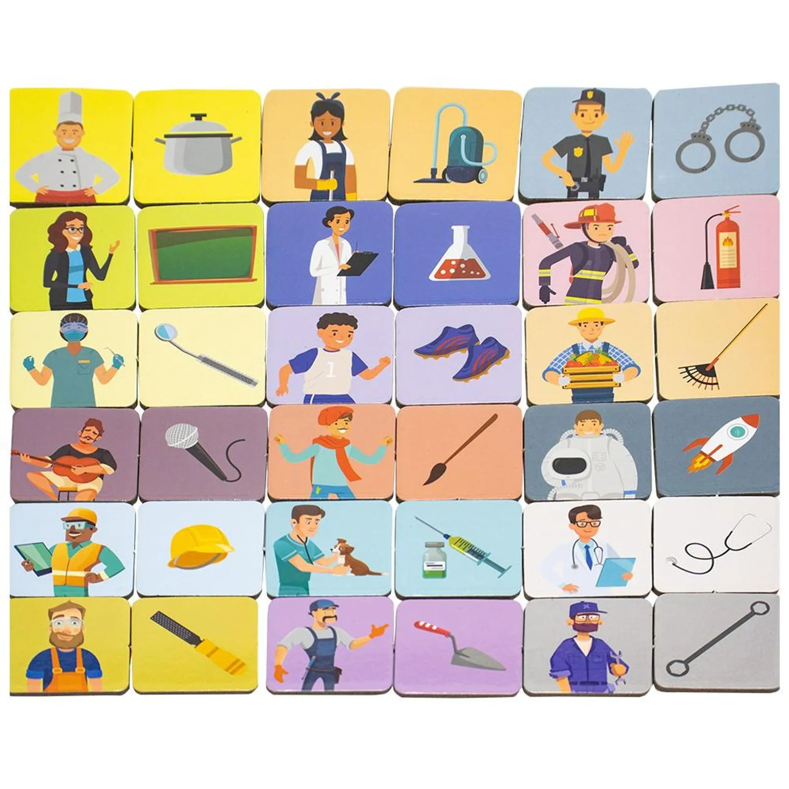 Livro com Jogo da Memória - Profissões - Imagem 3