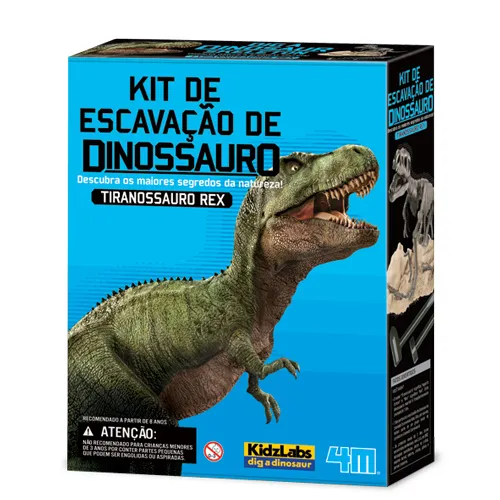 Kit Escavação de Esqueleto de Tiranossauro Rex