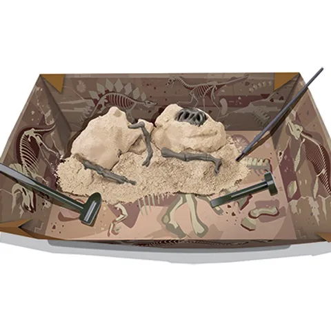 Kit Escavação de Esqueleto de Tiranossauro Rex - Imagem 3