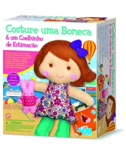 Costure uma Boneca e um Coelhinho de Estimação