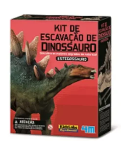 Kit Escavação de Esqueleto de Estegossauro
