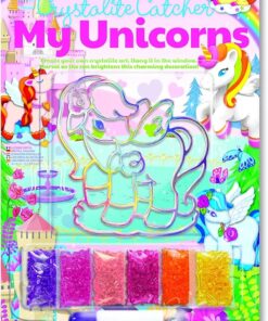 Arte em Cristal Unicórnio