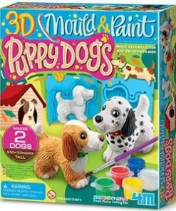 Molde e Pinte Filhotinhos