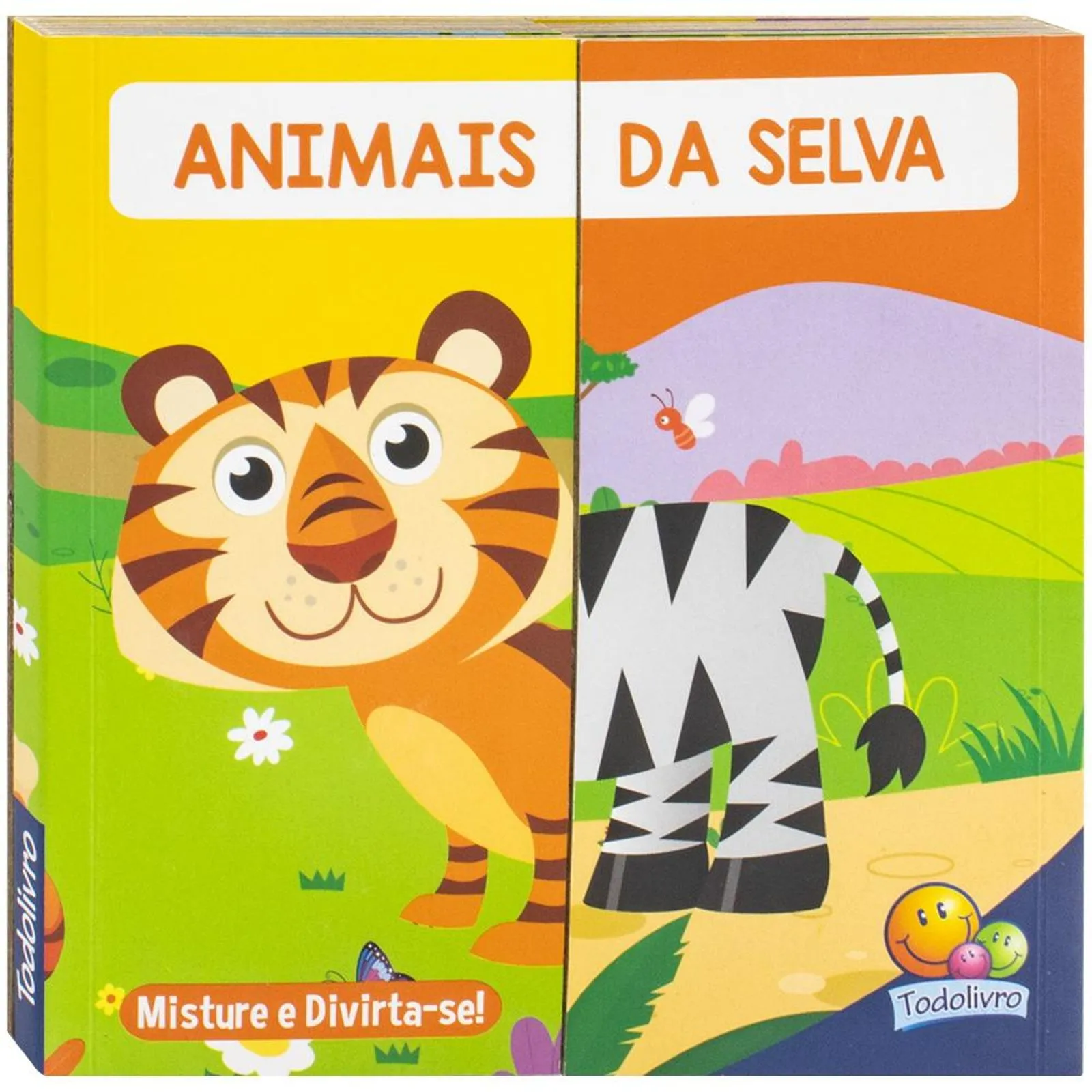 Abra e Divirta-se - Animais da Selva