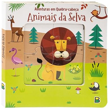 Aventuras em Quebra-Cabeça Animais da Selva