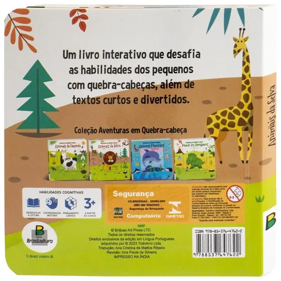 Aventuras em Quebra-Cabeça Animais da Selva - Imagem 2