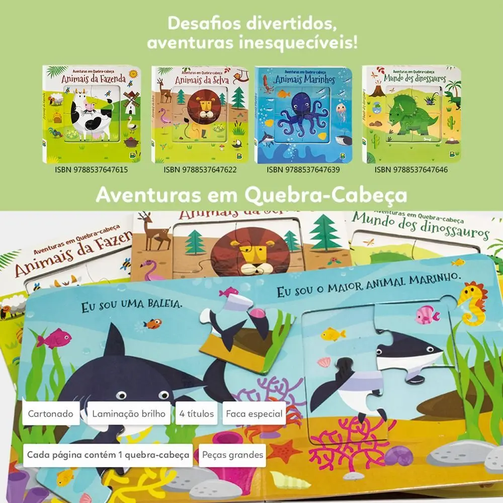 Aventuras em Quebra-Cabeça Animais da Selva - Imagem 6