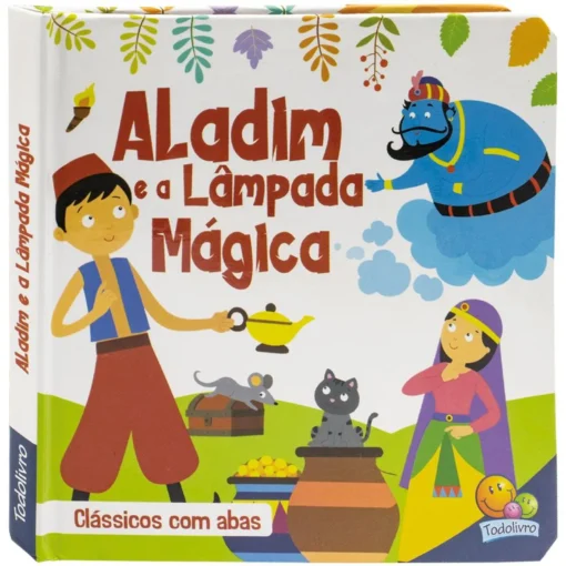 Clássicos com Abas - Aladim e a Lâmpada Mágica