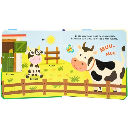 Meu Livro para Tocar e Sentir - Fazenda - Imagem 4