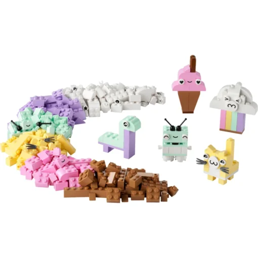Diversão Pastel Criativa Lego Classic