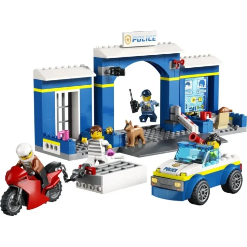 Perseguição na Delegacia de Polícia Lego City
