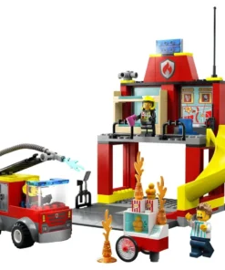 Caminhão e Corpo de Bombeiros Lego City