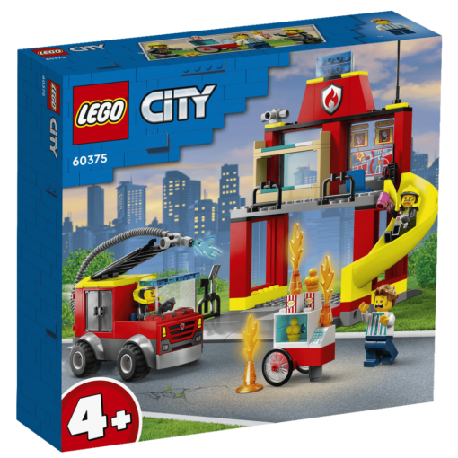Caminhão e Corpo de Bombeiros Lego City - Imagem 4