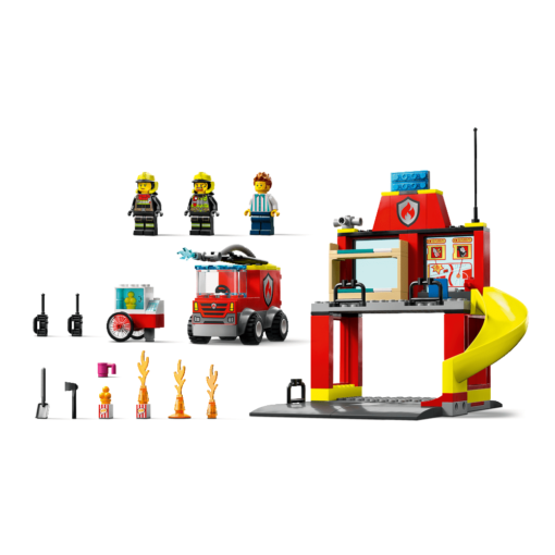 Caminhão e Corpo de Bombeiros Lego City - Imagem 5