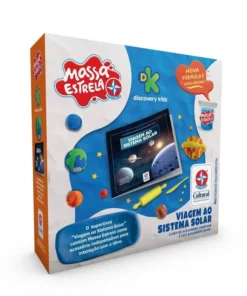 Planetas - Viagem ao Sistema Solar Livro com Massa Estrela