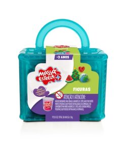 Maleta Kit Figuras Massa Estrela