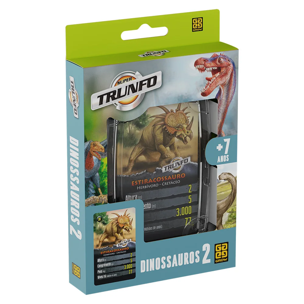 Super Trunfo Dinossauros 2