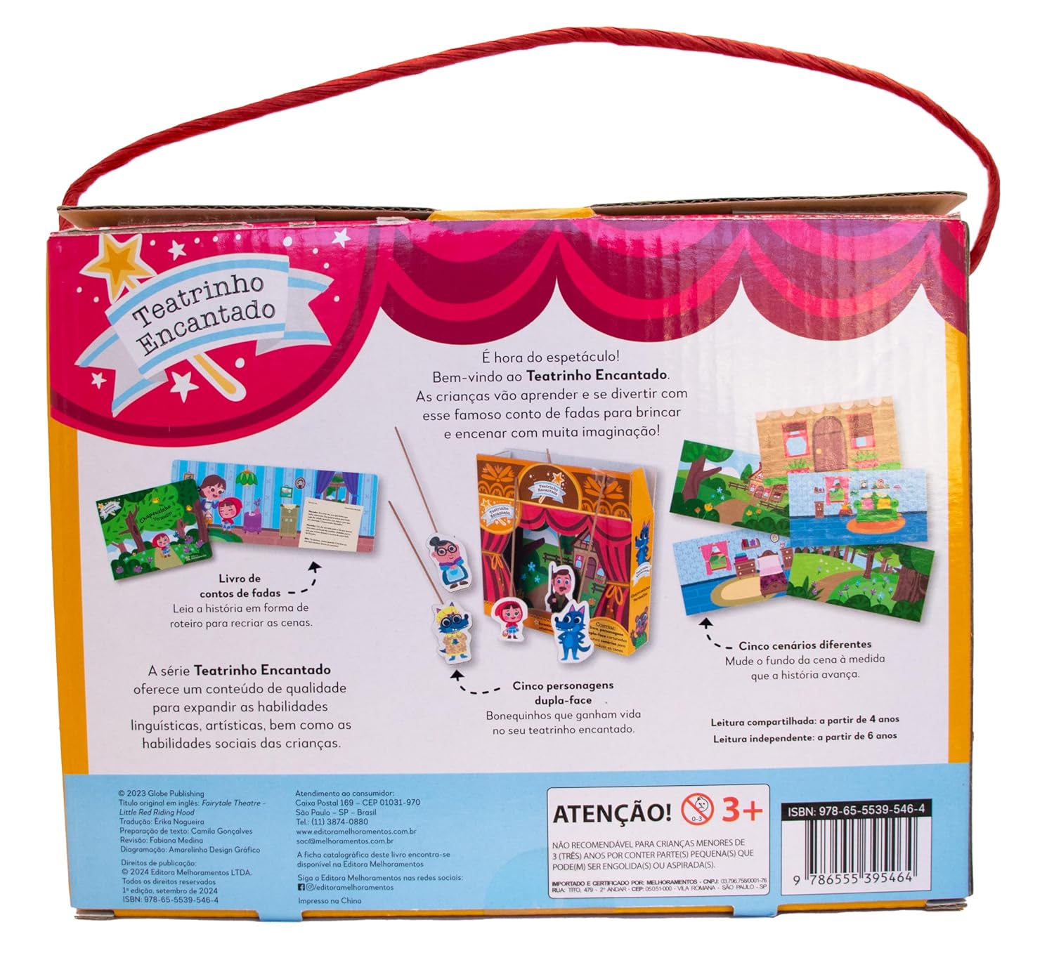 Teatrinho Encantado Chapeuzinho Vermelho - Imagem 7