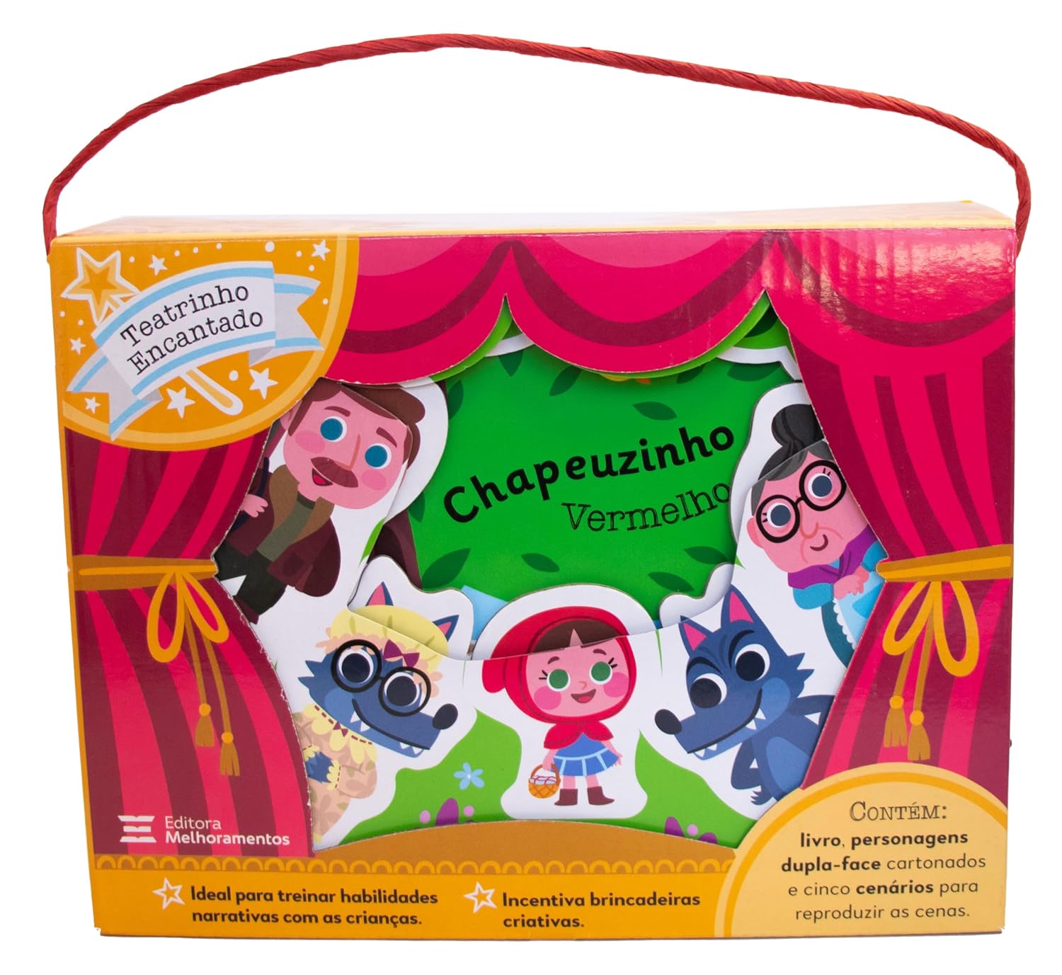 Teatrinho Encantado Chapeuzinho Vermelho