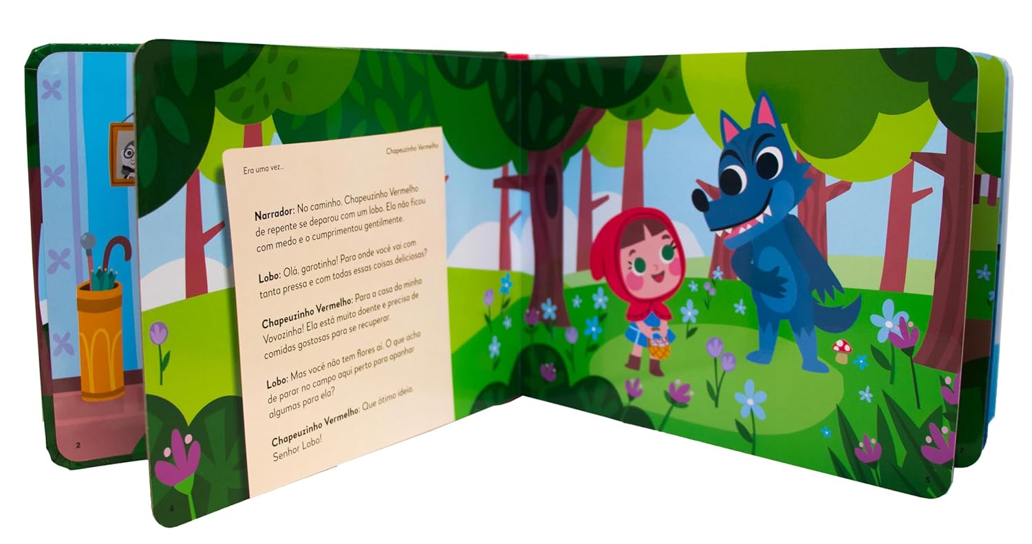 Teatrinho Encantado Chapeuzinho Vermelho - Imagem 5