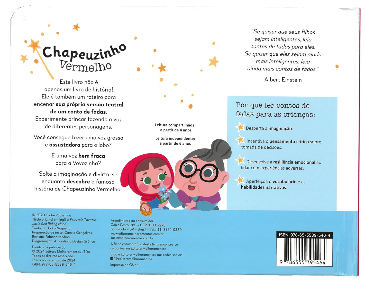 Teatrinho Encantado Chapeuzinho Vermelho - Imagem 4