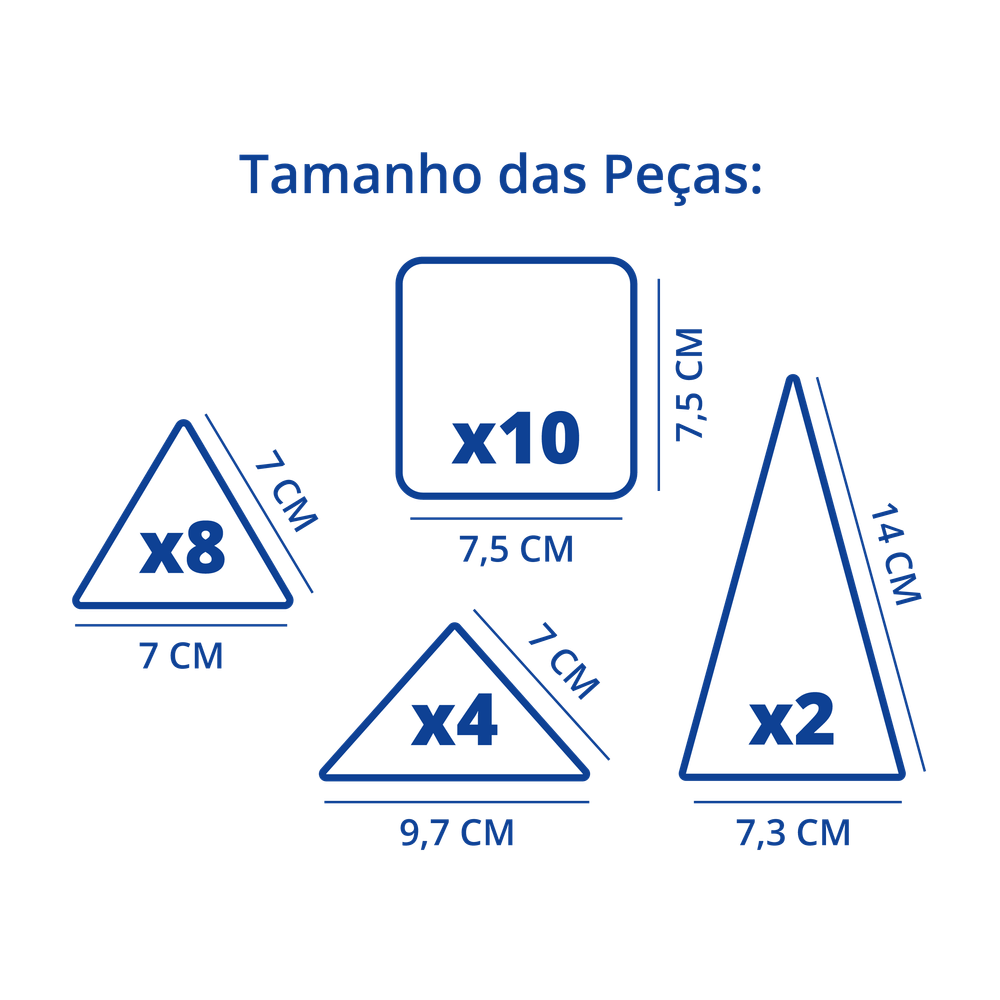Brincando de Engenheiro Magnético 24 Peças - Imagem 4