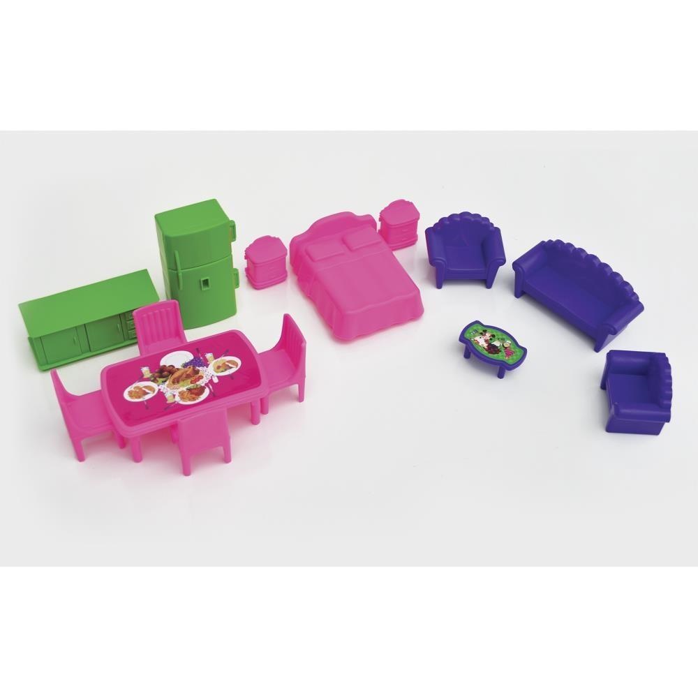 Casinha de Bonecas Yellow House - Imagem 8