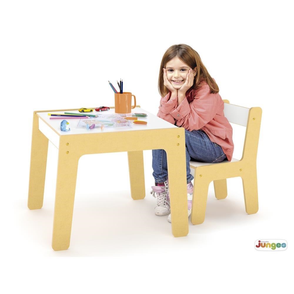 Conjunto de Mesa e Cadeirinha Infantil Montessori - Imagem 2